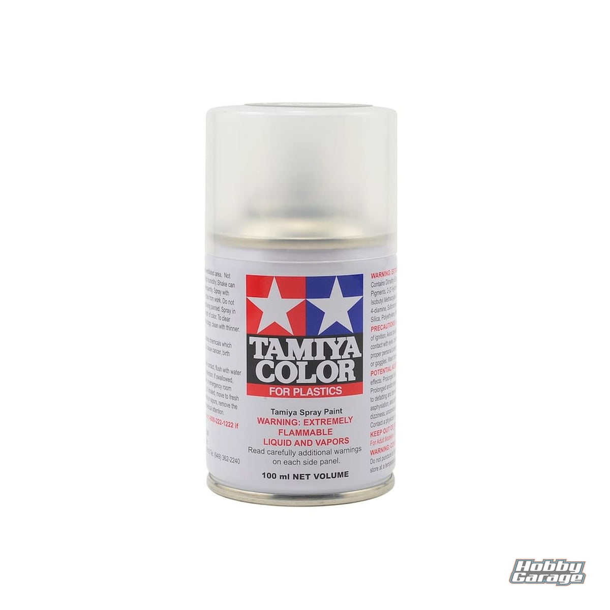Tamiya Spray Lacquer TS-80 Flat Clear - 100ml Spray Can TAM85080