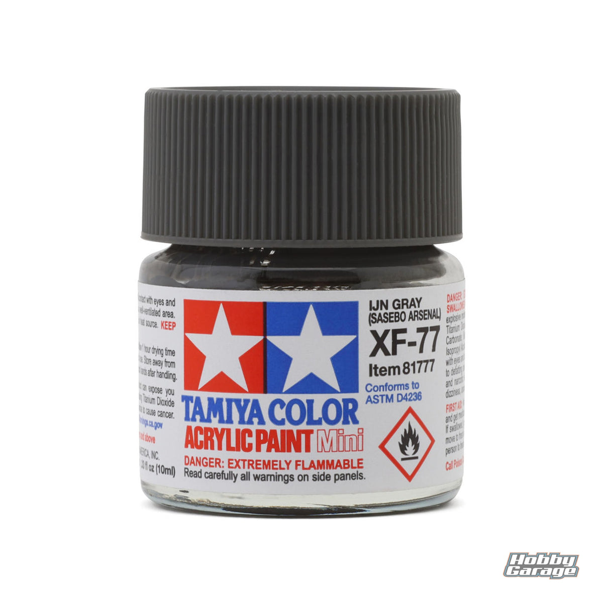 Tamiya XF-77 IJN Flat Grey Acrylic Paint (10ml) TAM81777