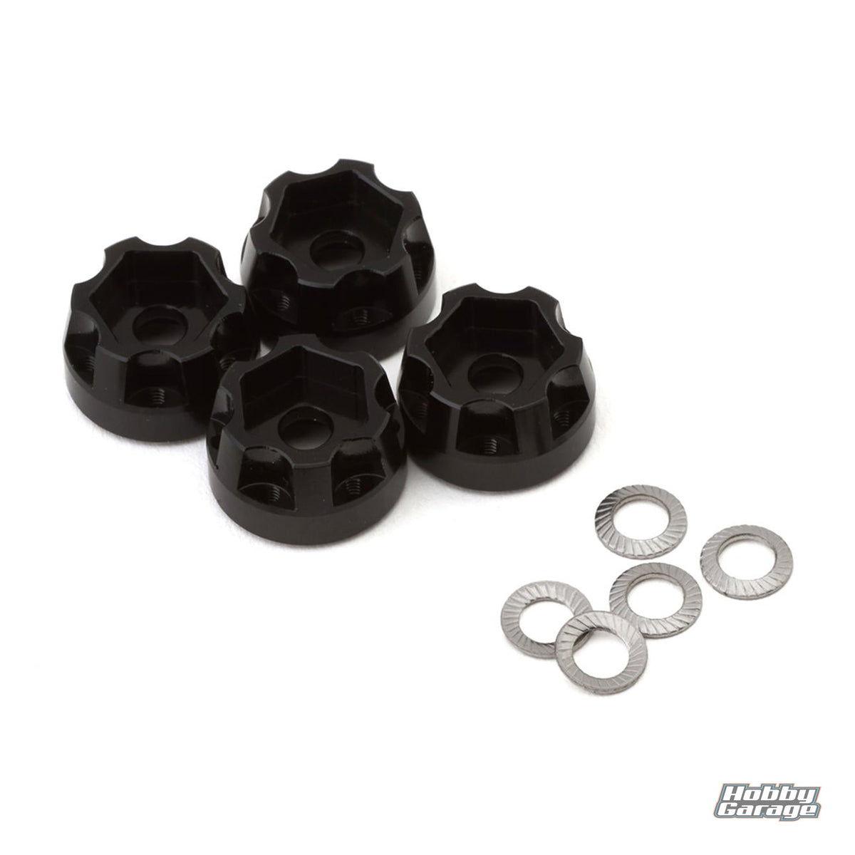 Treal Hobby Type L 1.0" Aluminum Cyclone Beadlock Wheels (Gold) (4) (27.5g ea) TLHTSCX24-273