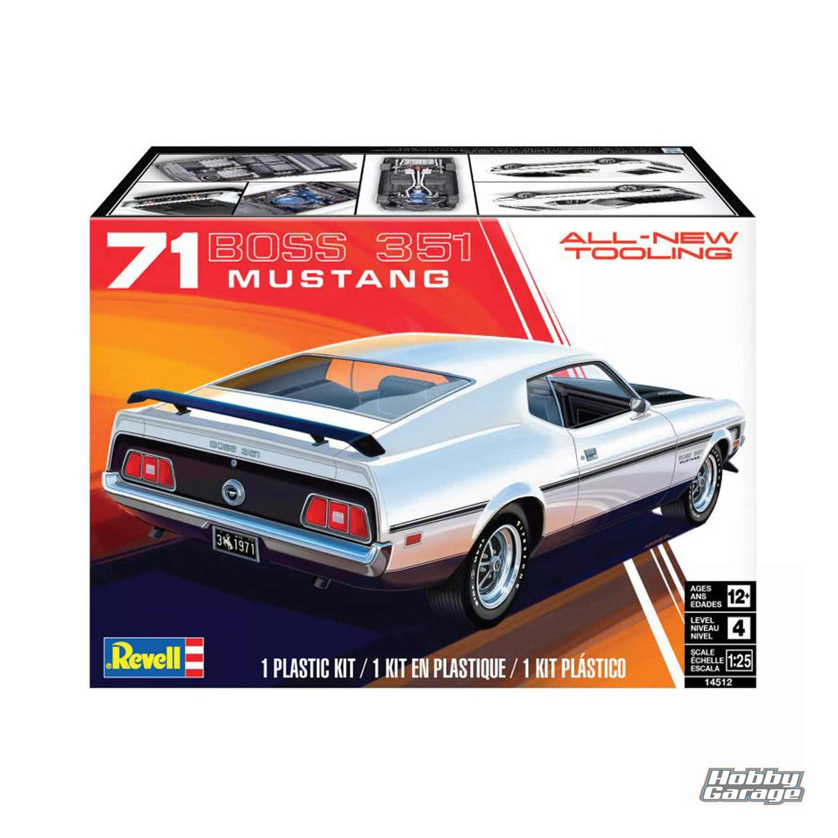 1/25 1971 Mustang Boss 351 RMX14512