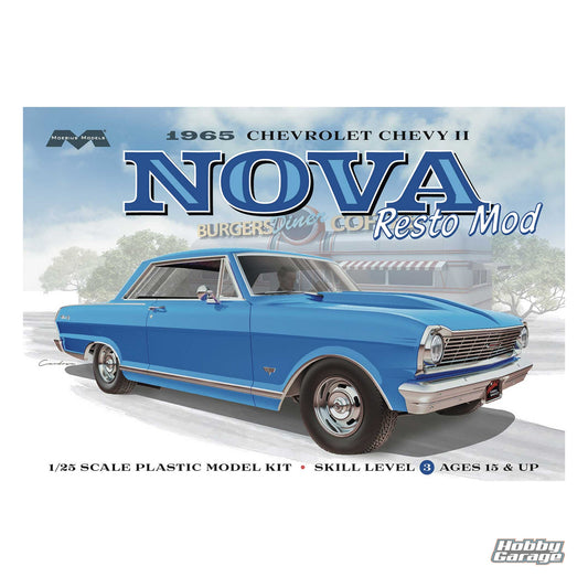 Moebius Models 1965 Chevy II Nova Resto Mod MOE2323