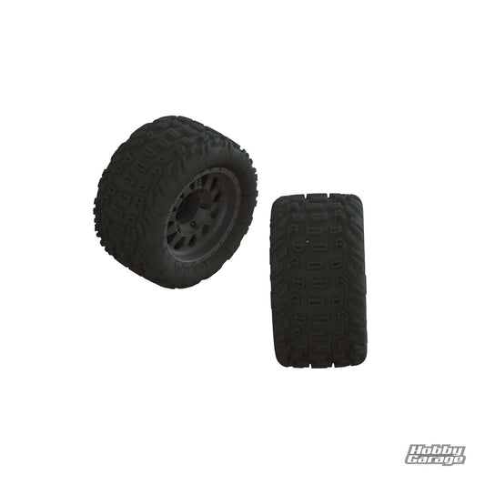 ARRMA 1/10 dBoots Katar MT Pre-Mounted Tire 14mm Hex (2) ARA550091