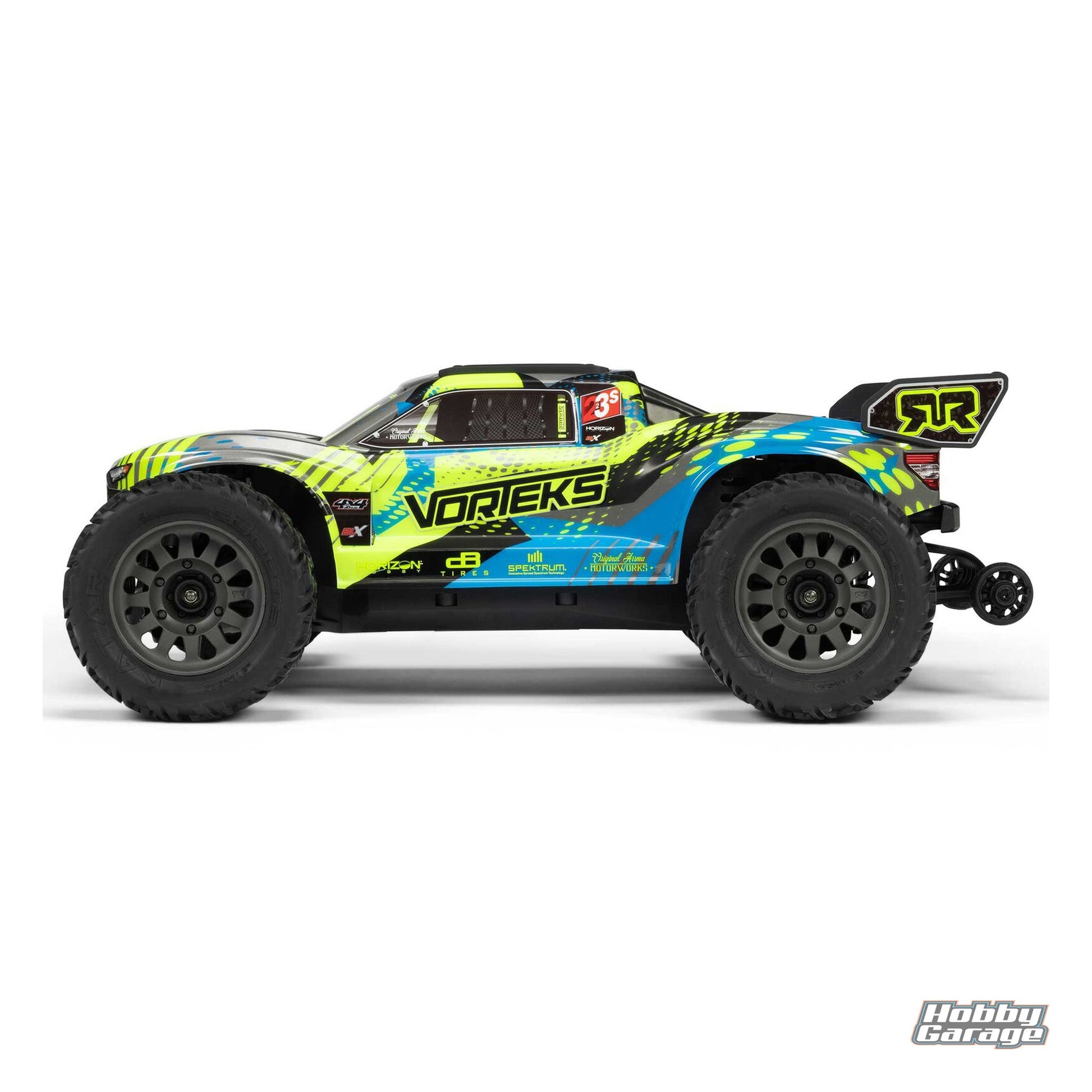 ARRMA 1/10 Vorteks 4x4 223S BLX Brushless Stadium Truck RTR w/ DSC TEAL, ARA4305V4T2