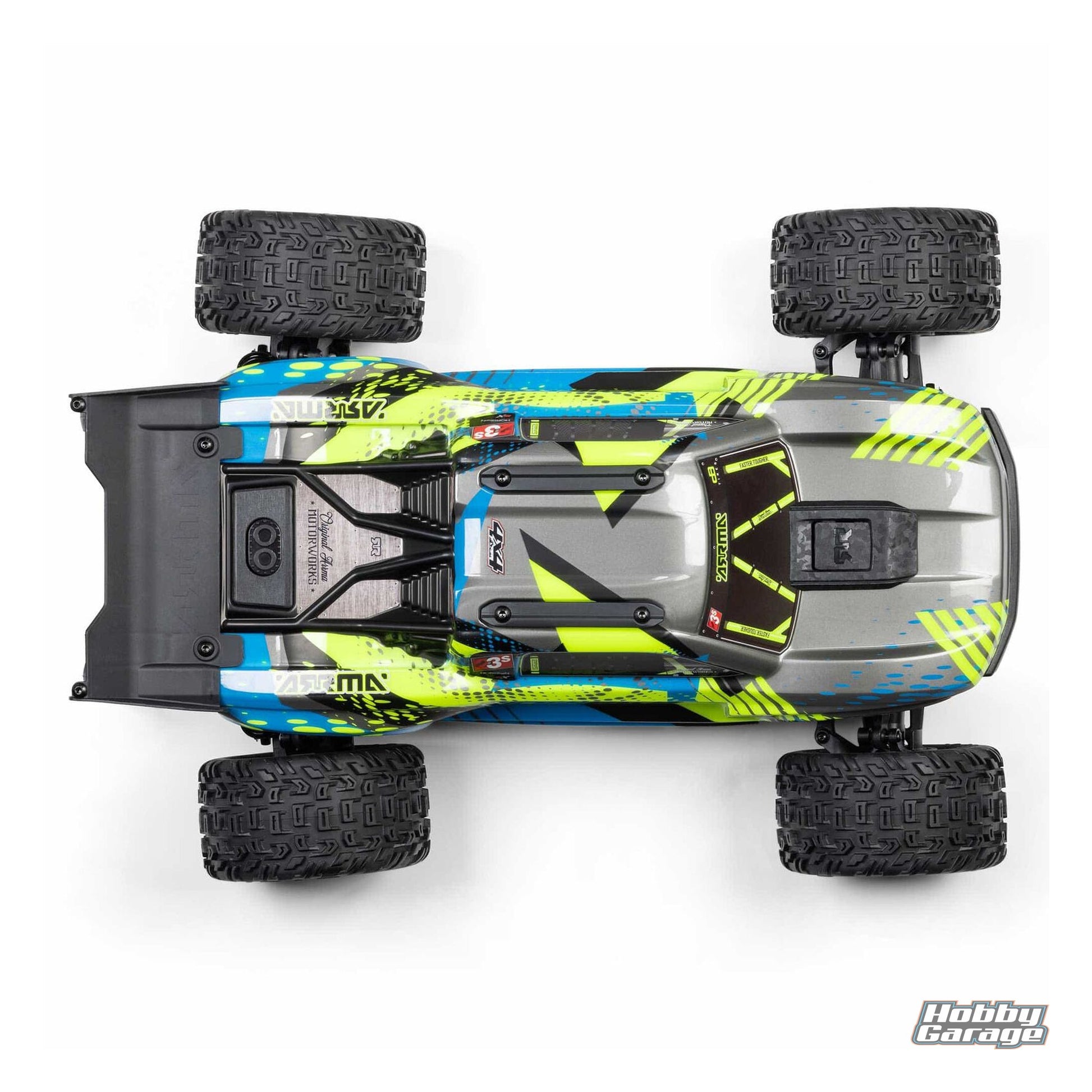 ARRMA 1/10 Vorteks 4x4 223S BLX Brushless Stadium Truck RTR w/ DSC TEAL, ARA4305V4T2