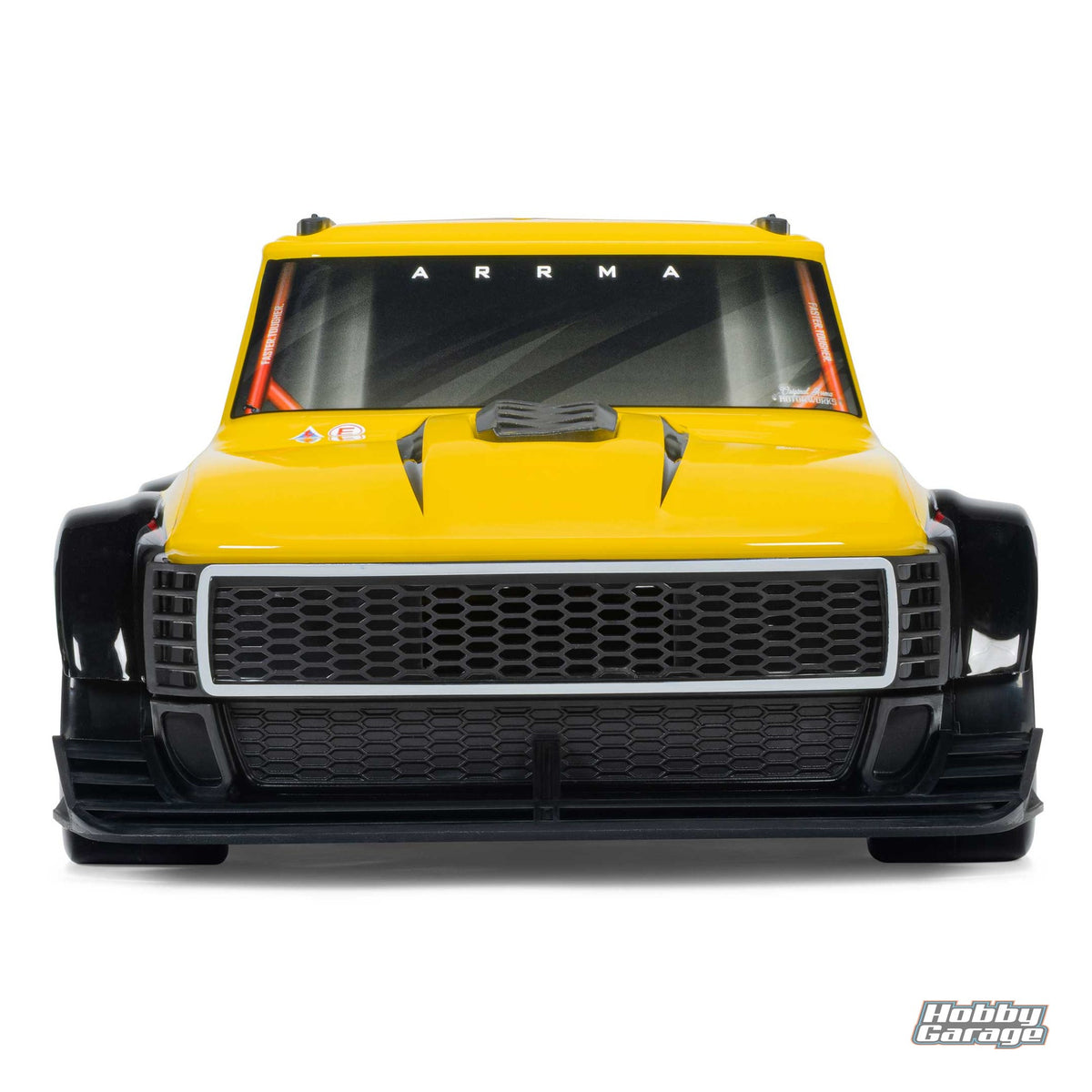 ARRMA 1/12 INFRACTION GROM 3S 4X4 RTR Brushless All-Road Street Bash (Battery & Charger Included), Yellow/Black ARA2315ST2