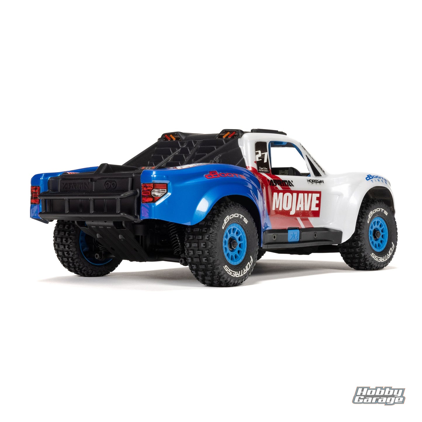 ARRMA 1/16 Mojave Grom 223S DSC 4x4 RTR Brushless Desert Truck, White ARA2304ST2