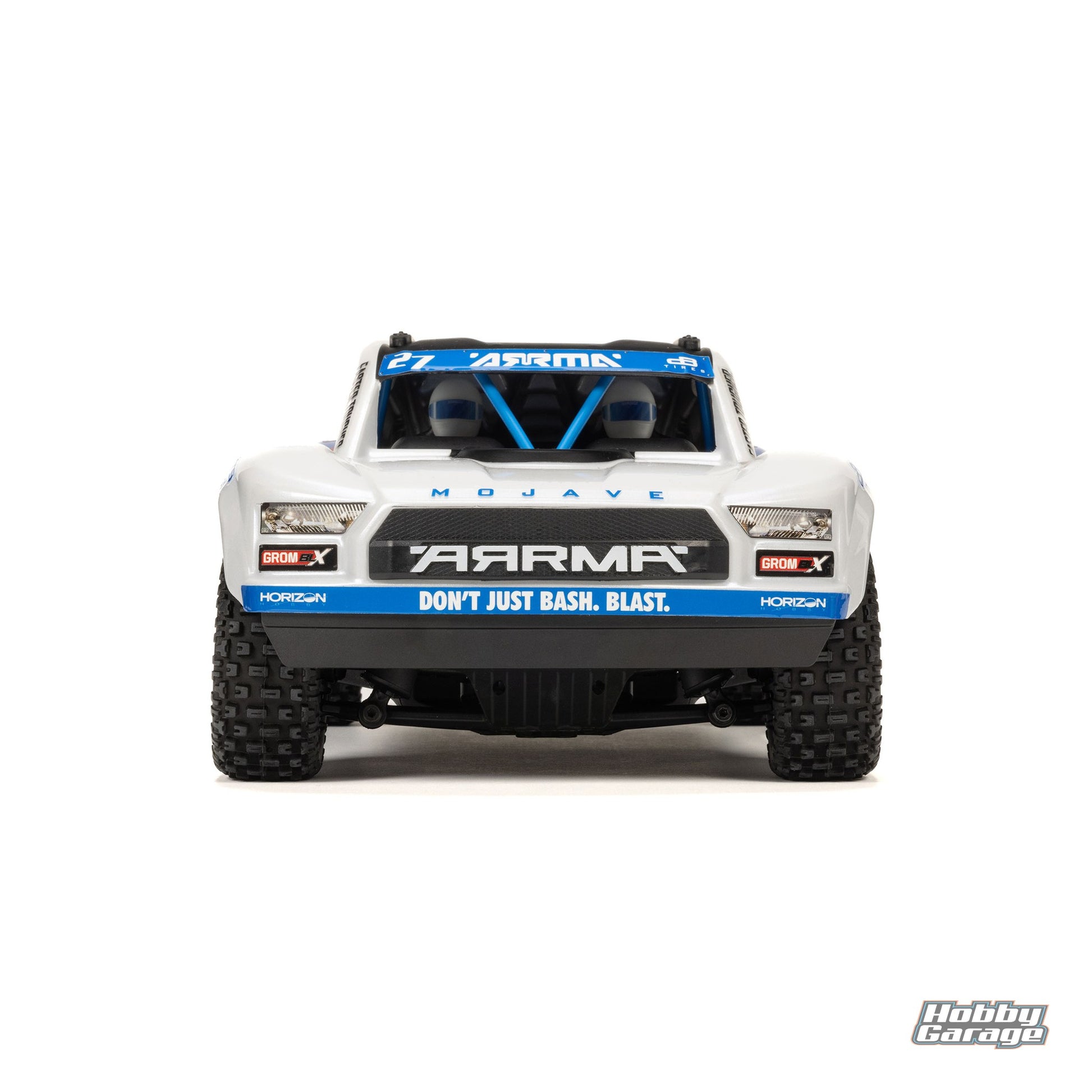 ARRMA 1/16 Mojave Grom 223S DSC 4x4 RTR Brushless Desert Truck, White ARA2304ST2