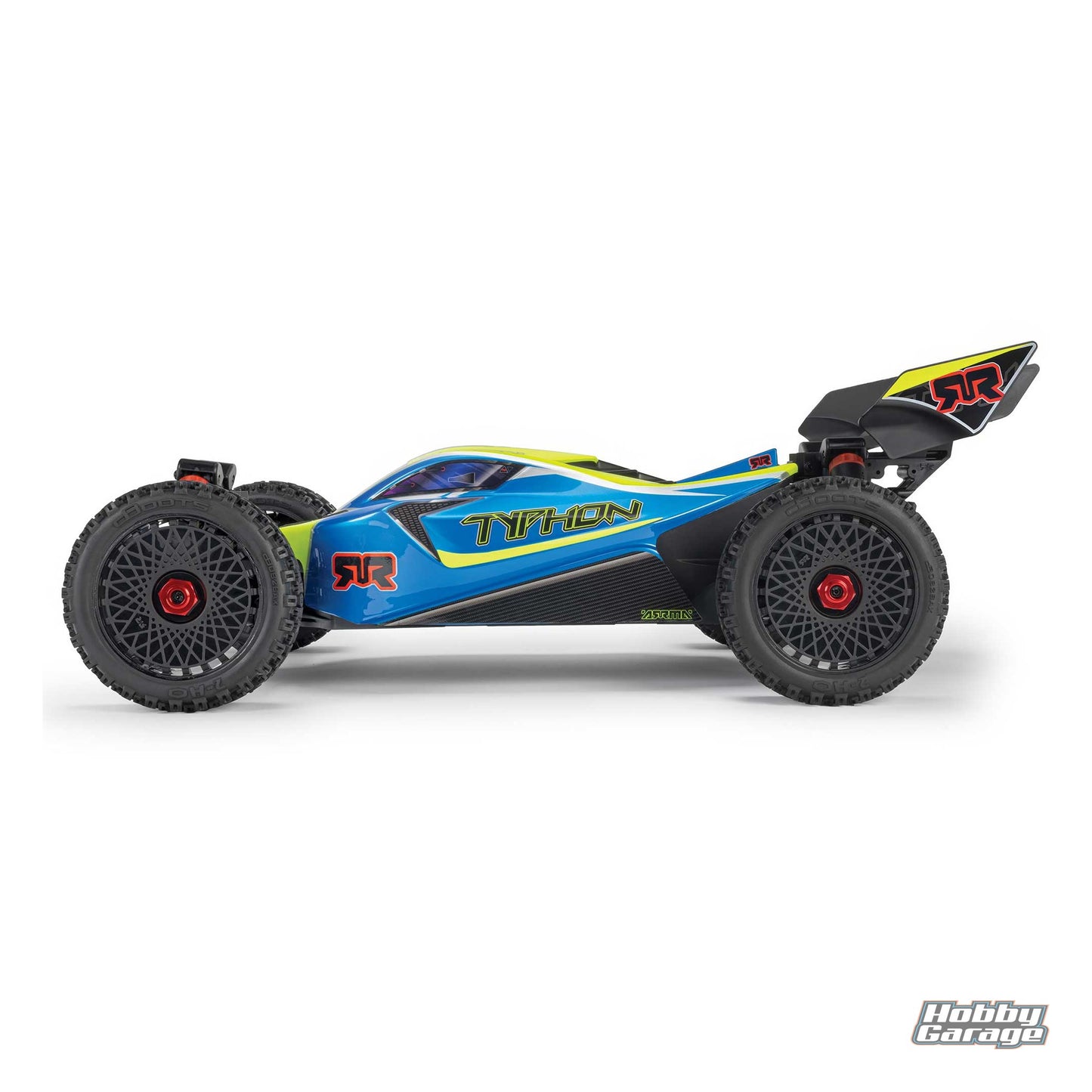 ARRMA 1/8 Typhon 4X4 223S BLX Brushless Buggy RTR With Dsc Blue/Yellow ARA4306V4T4