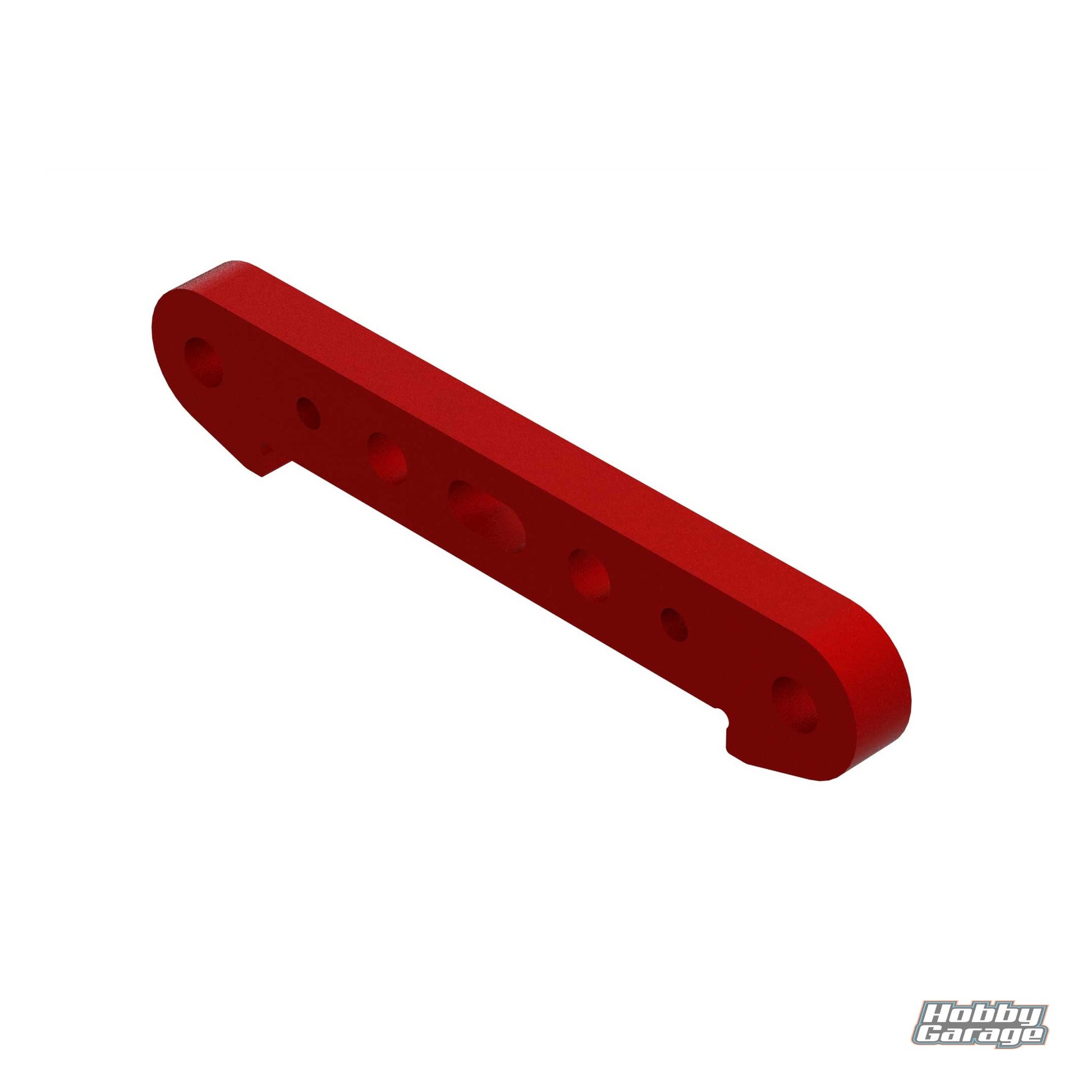 ARRMA Aluminum Rear Suspension Mount (Red) ARA330557