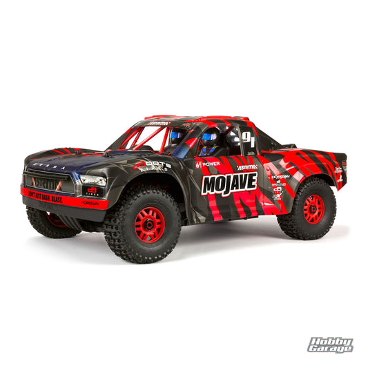 ARRMA MOJAVE 6S 4WD BLX 1/7 Desert Truck RTR Red/Black ARA7604V2T2