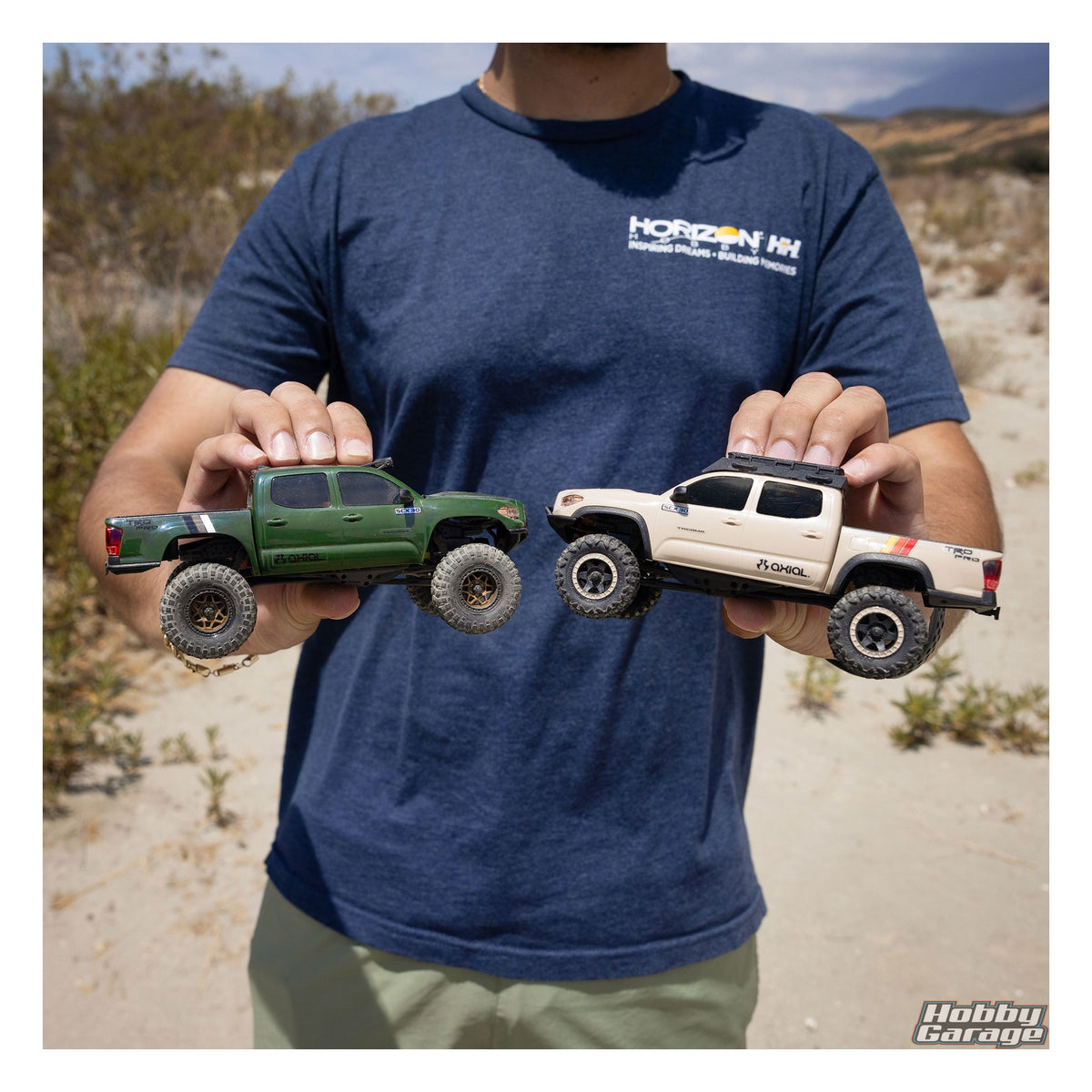 Axial 1/30 SCX30 Toyota Tacoma 4X4 RTR Brushed Rock Crawler (Battery & Charger Included), Overland Edition AXI-3289T2