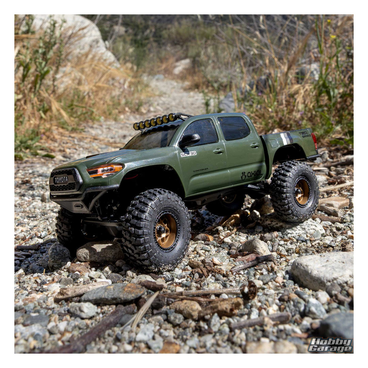 Axial 1/30 SCX30 Toyota Tacoma 4X4 RTR Brushed Rock Crawler (Battery & Charger Included), Extreme Off-Road AXI-3289T1
