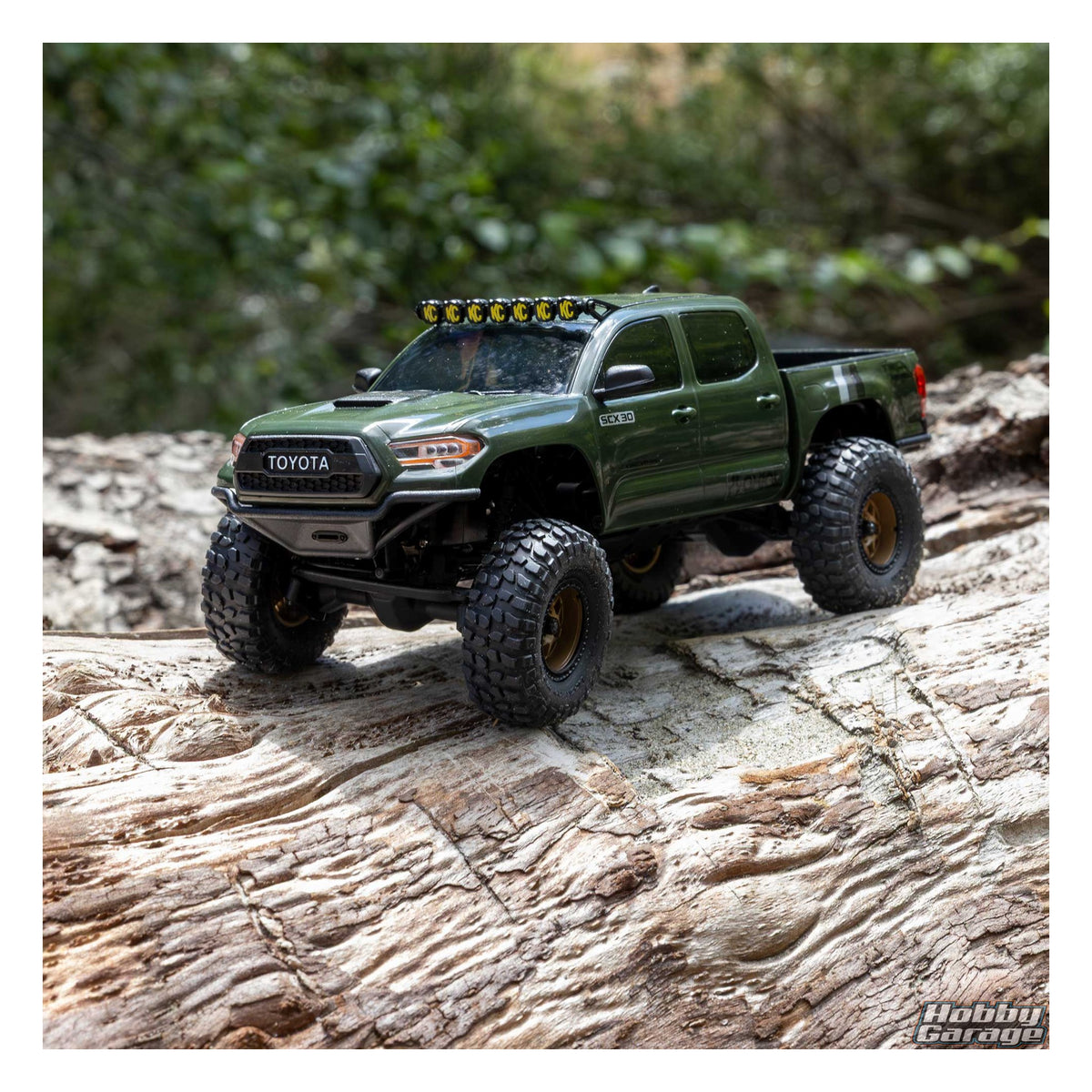 Axial 1/30 SCX30 Toyota Tacoma 4X4 RTR Brushed Rock Crawler (Battery & Charger Included), Extreme Off-Road AXI-3289T1