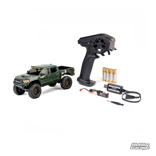 Axial 1/30 SCX30 Toyota Tacoma 4X4 RTR Brushed Rock Crawler (Battery & Charger Included), Extreme Off-Road AXI-3289T1