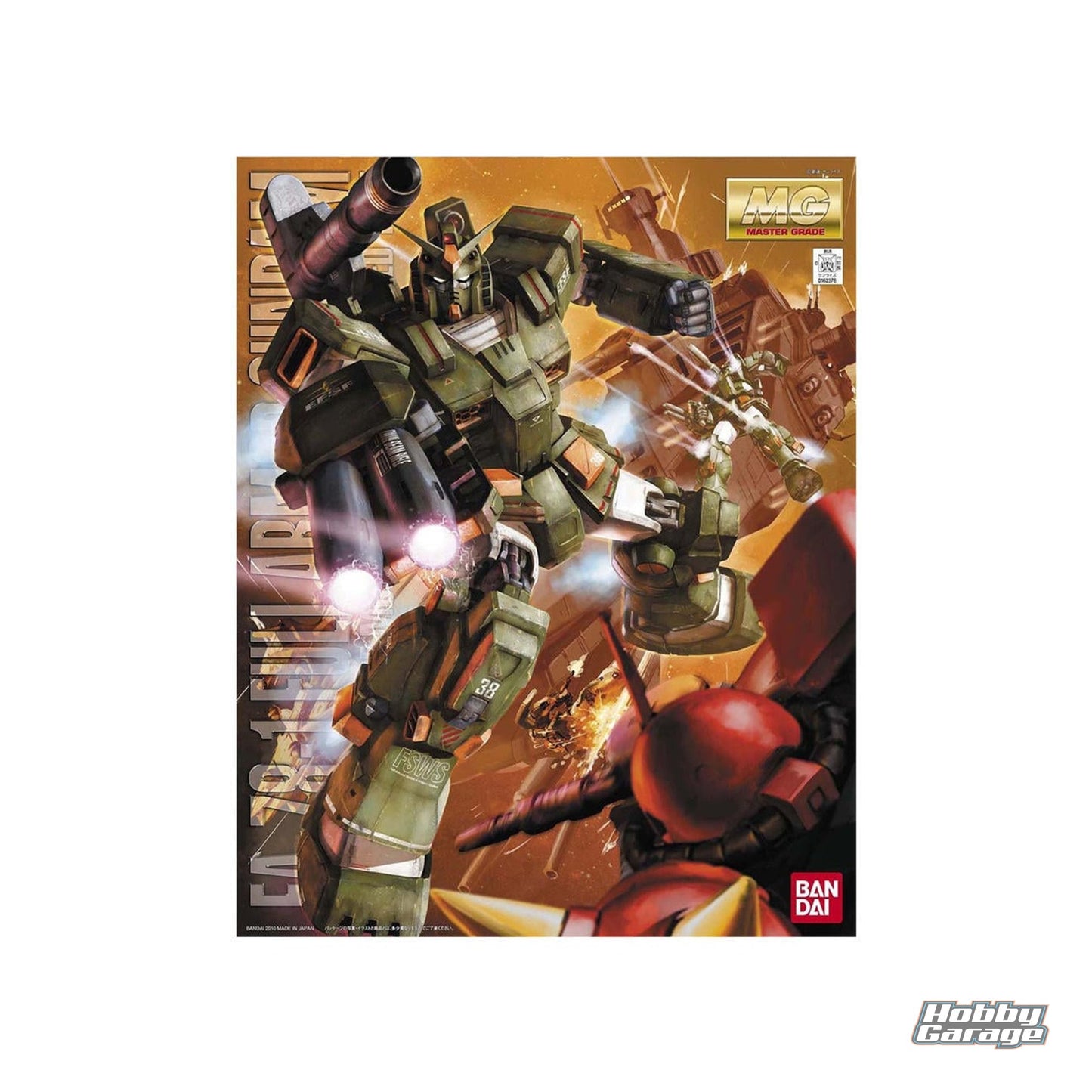 Bandai 1/100 MG FA-78-1 Full Armor Gundam "Gundam MSV" Plastic Model Kit BAS2094610