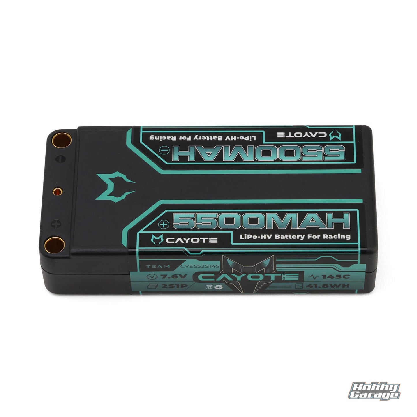 Cayote 2S 145C LCG Shorty LiHV Battery (7.6V/5500mAh) CYE552S145