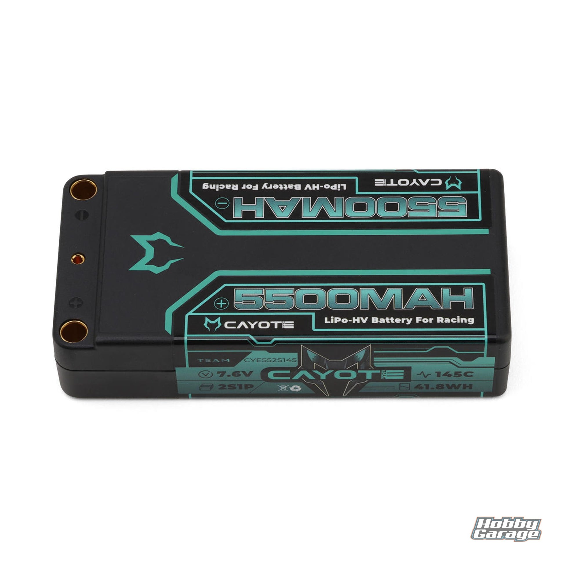 Cayote 2S 145C LCG Shorty LiHV Battery (7.6V/5500mAh) CYE552S145