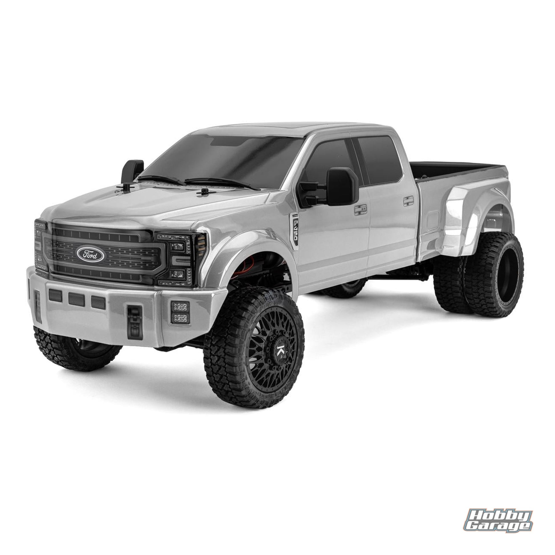 CEN Ford F450 SD KG1 Edition 1/10 RTR Custom Dually Truck (Silver Mercury) CEG8988