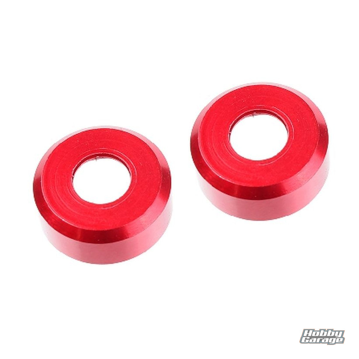 Corally HDA Suspension Arm Insert, Outer, Spacer 2.5mm, Red, 2pcs COR00180-1040