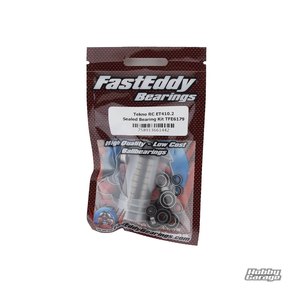 Fast Eddy Bearings FastEddy Tekno RC ET410.2 Sealed Bearing Kit TFE6179