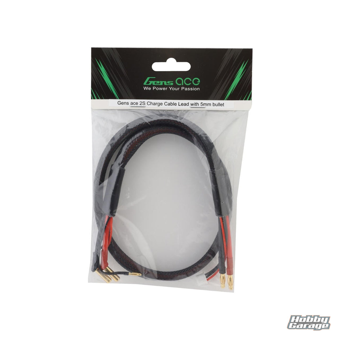 Gens Ace 2S Charge Cable: 5mm bullet GEAC006