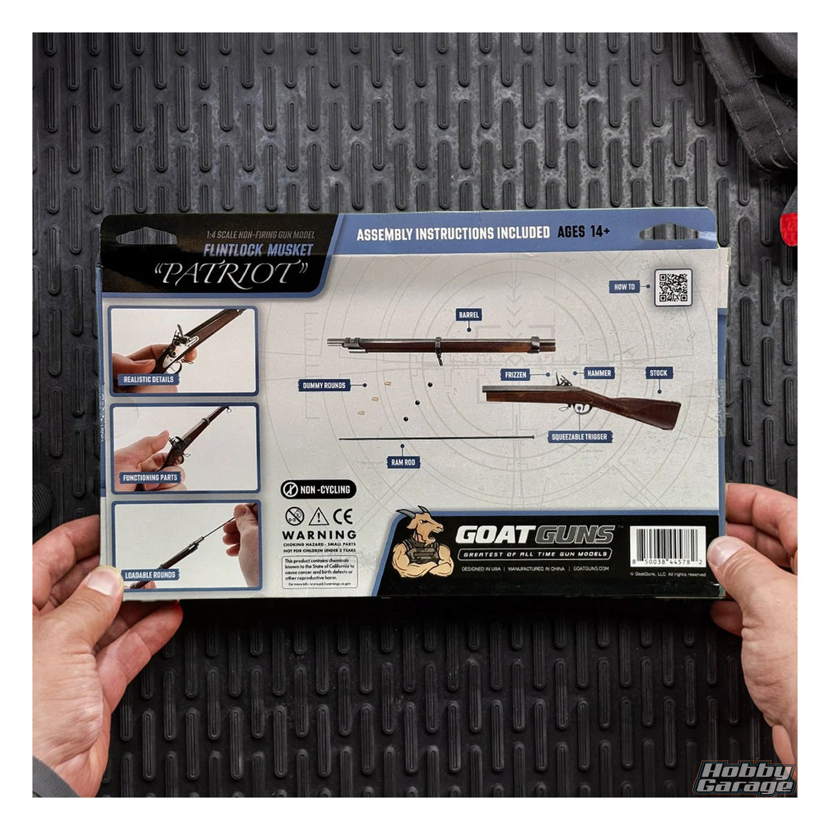 GoatGuns Patriot Miniature Musket Model GOA-MUSKET
