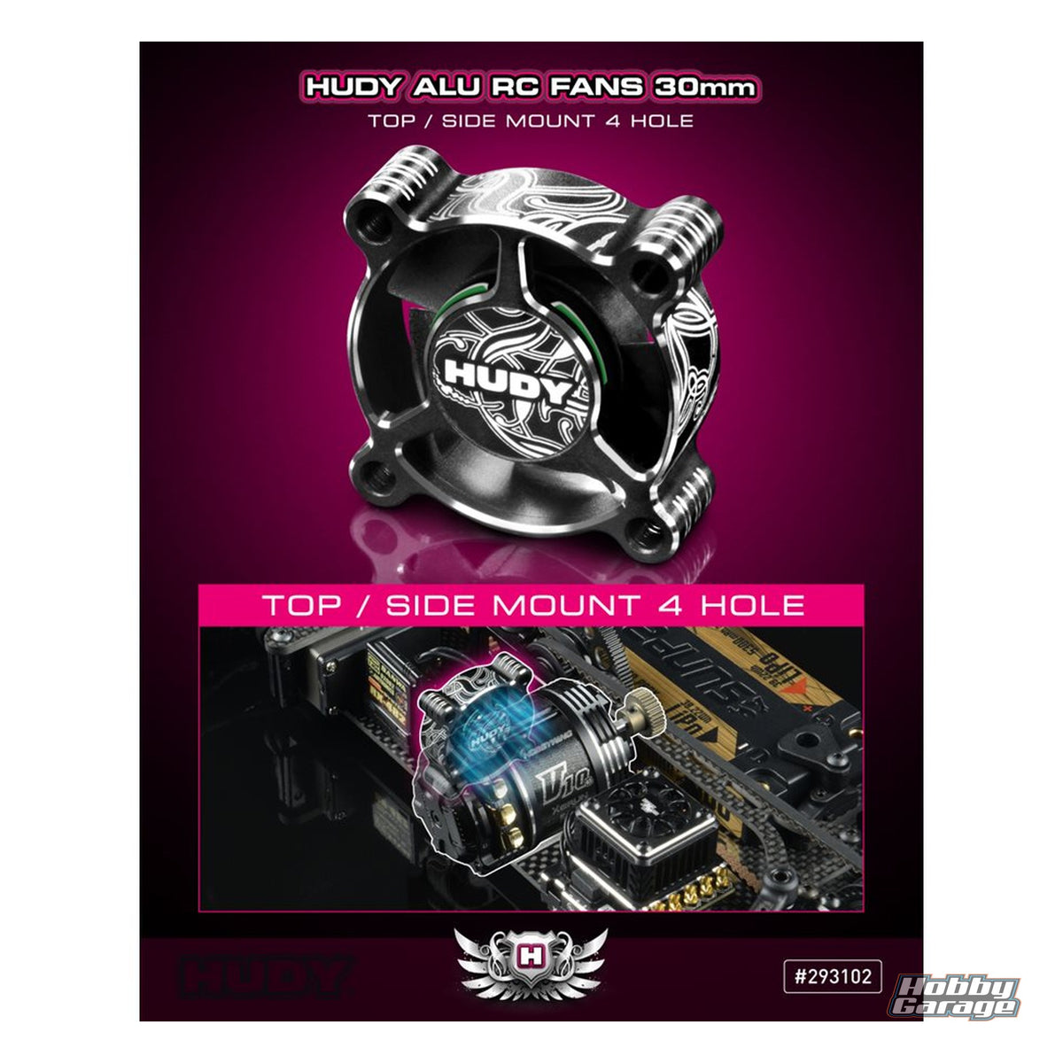 Hobby Garage Hudy Alu RCFan 30mm