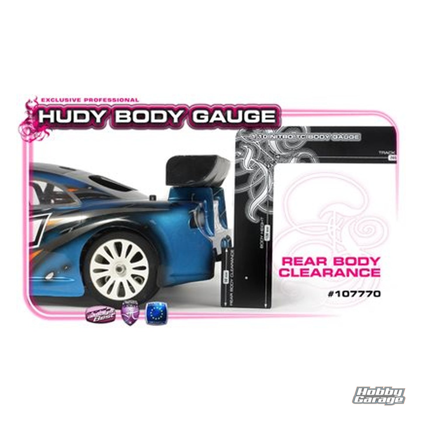 Hudy Body Gauge 1 / 10 Nitro Touring Cars HUD107770