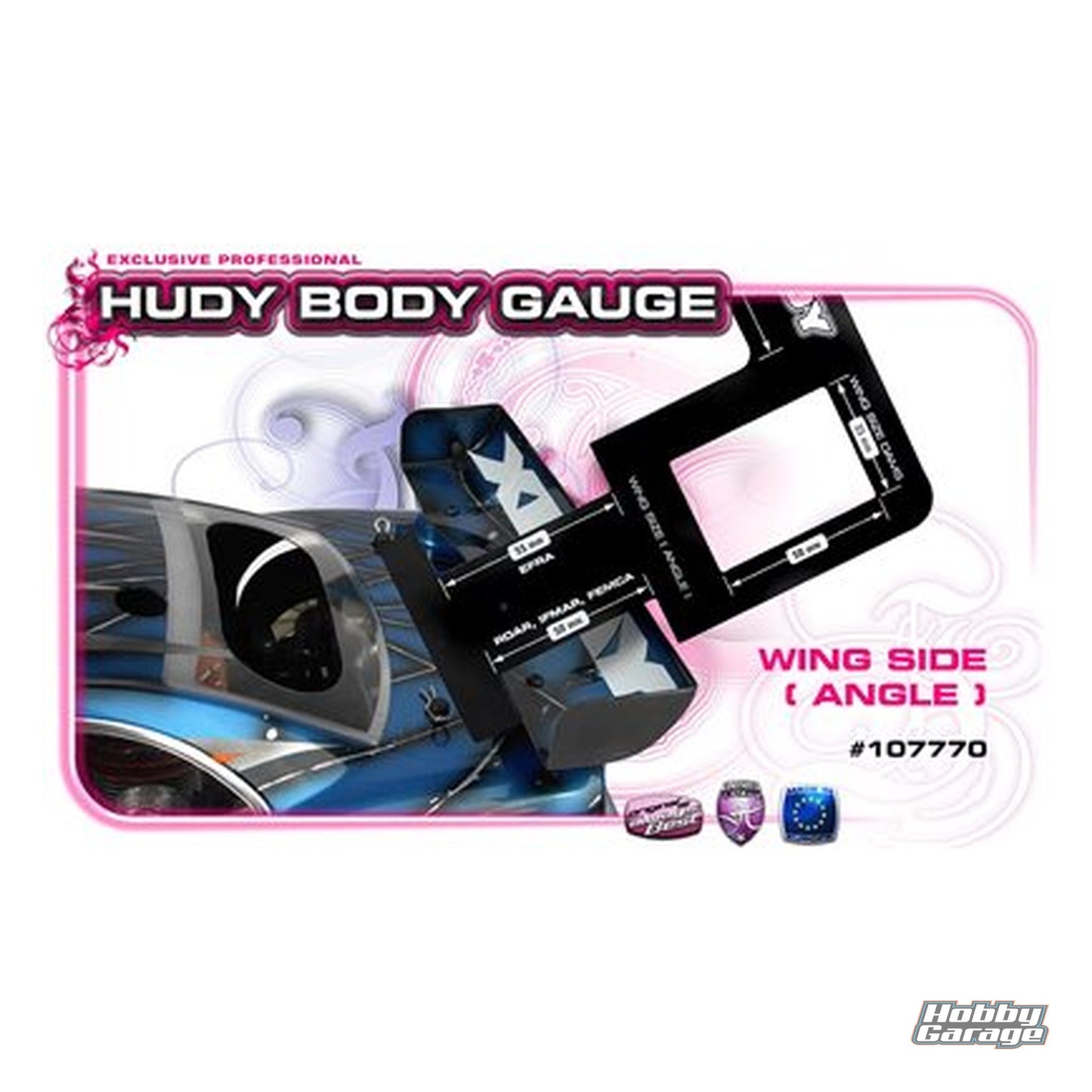 Hudy Body Gauge 1 / 10 Nitro Touring Cars HUD107770