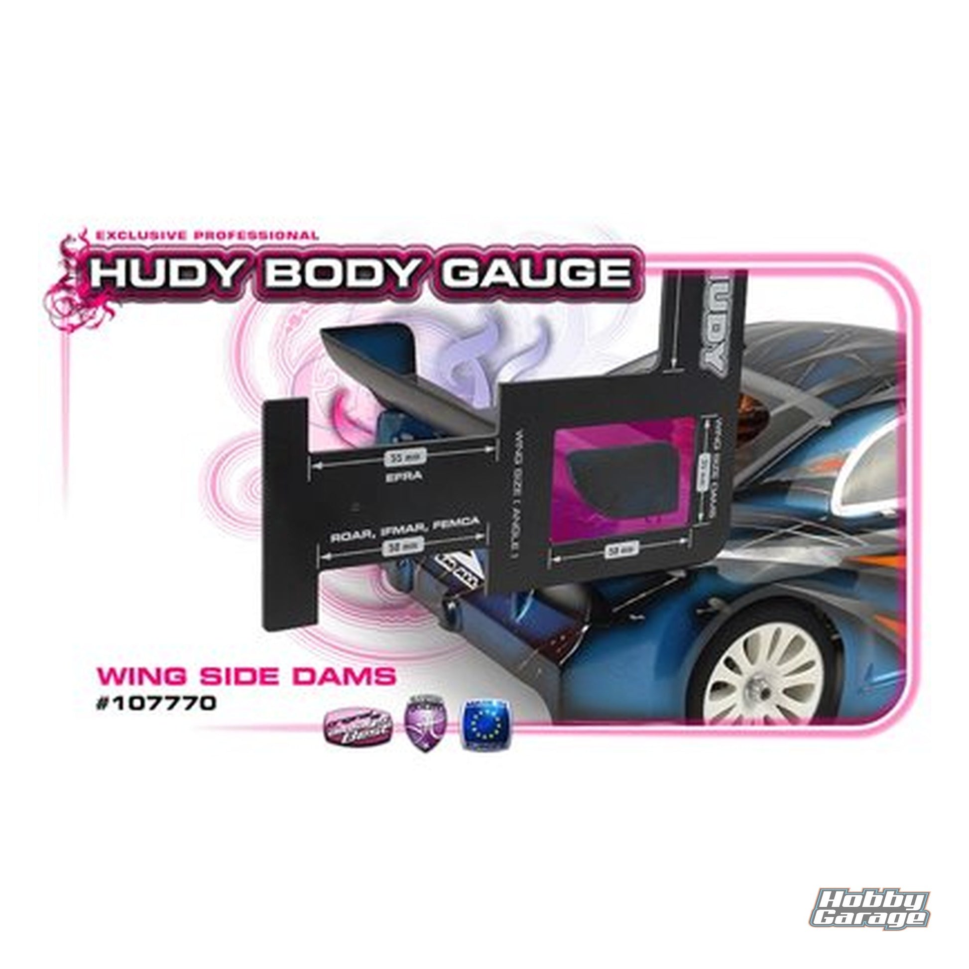 Hudy Body Gauge 1 / 10 Nitro Touring Cars HUD107770