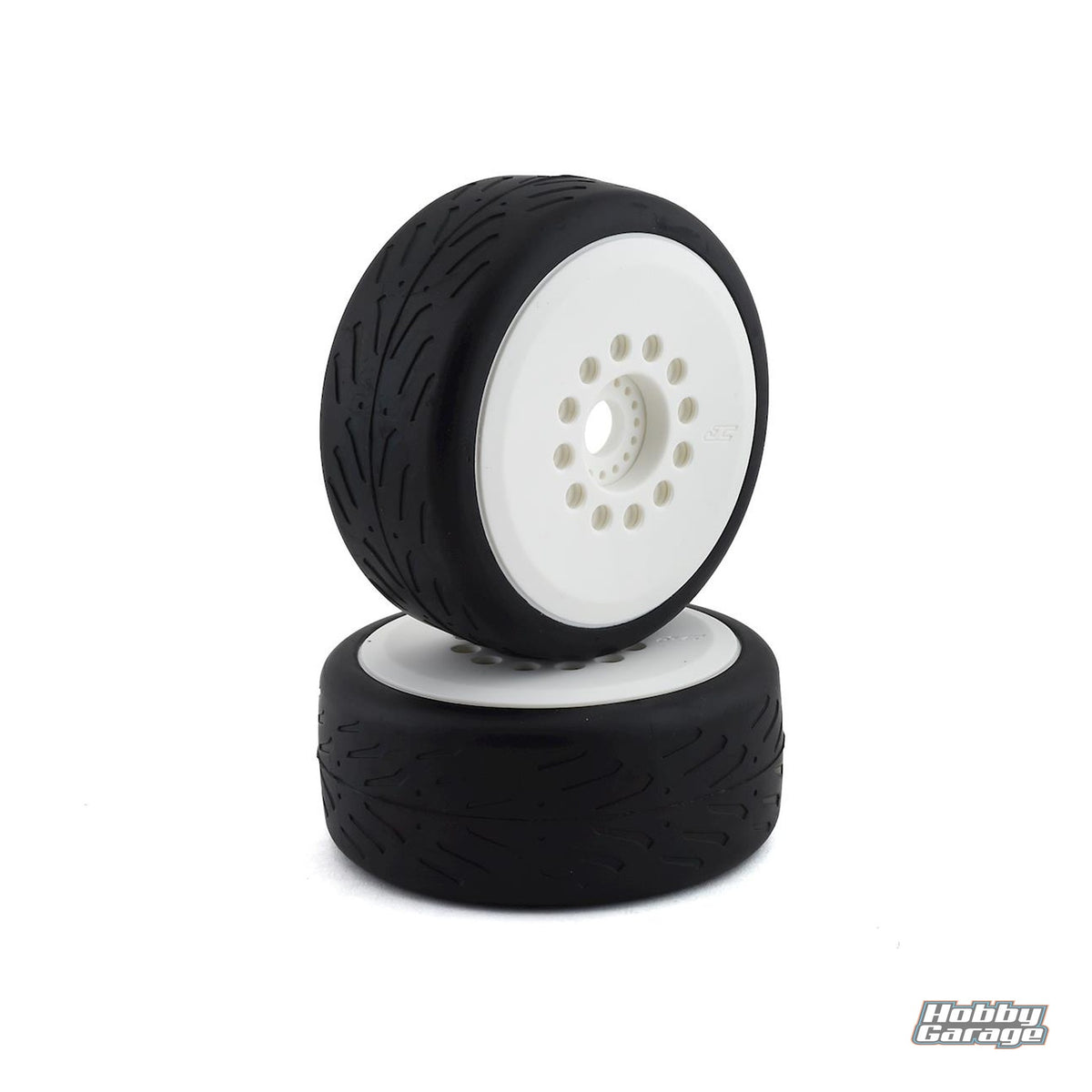 JConcepts Speed Claw Belted Tire Pre-Mounted w/Cheetah Speed-Run Wheel (White) JCO3113-19