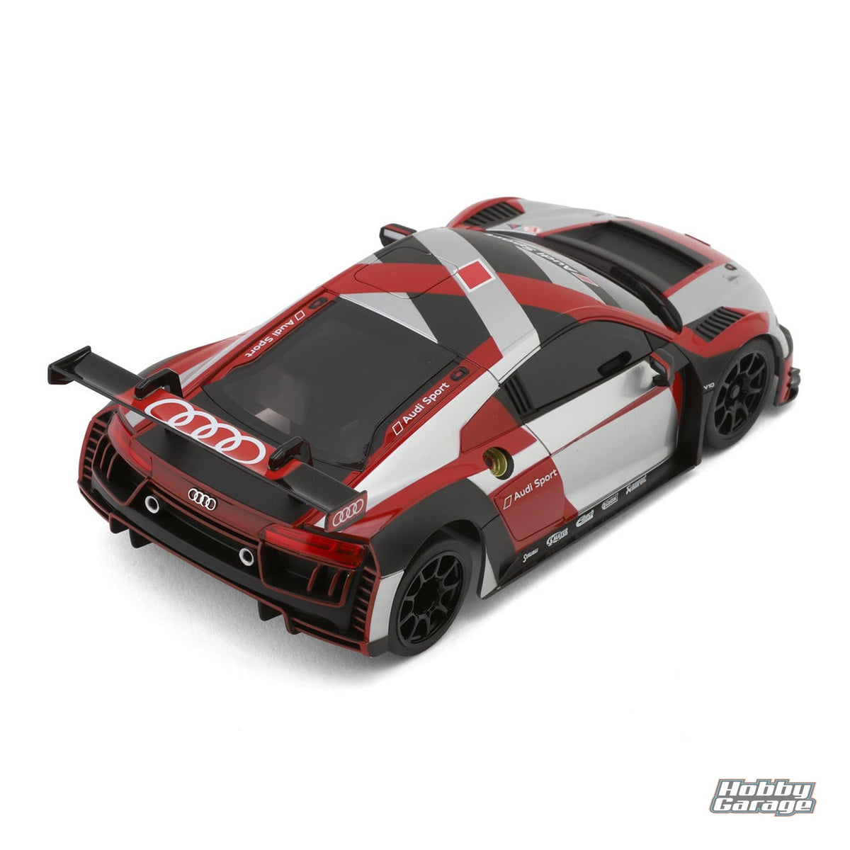Kyosho Mini-Z MR-03W-MM ASC Audi R8 LMS 2016 Pre-Painted Body (Gray/Red) KYOMZP246RGB