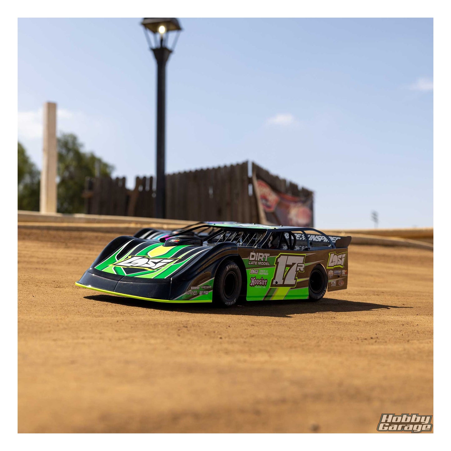Losi 22S Dirt Late Model, 1/10 2WD RTR Dirt Oval, Green LOS-2167T2