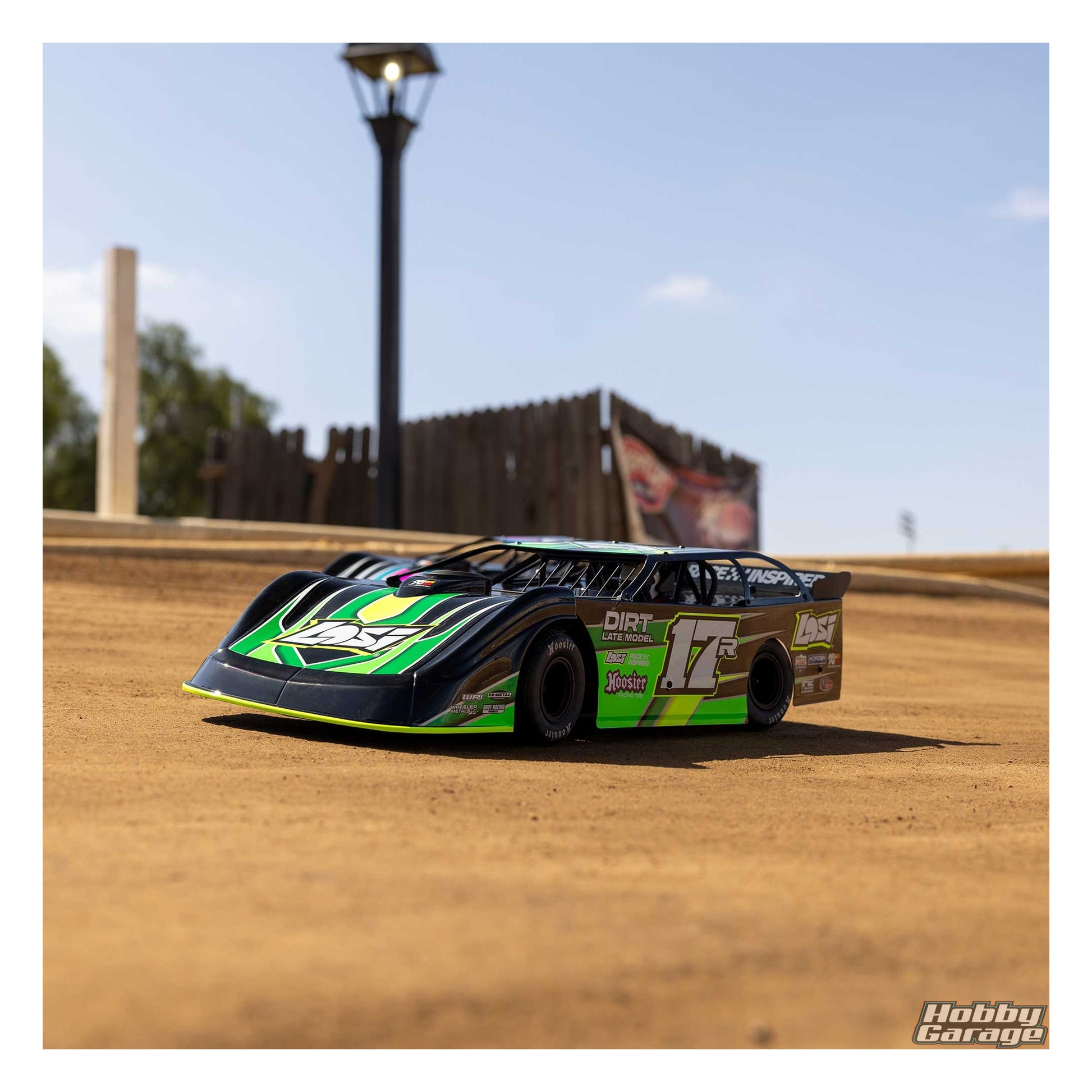 Losi 22S Dirt Late Model, 1/10 2WD RTR Dirt Oval, Green LOS-2167T2