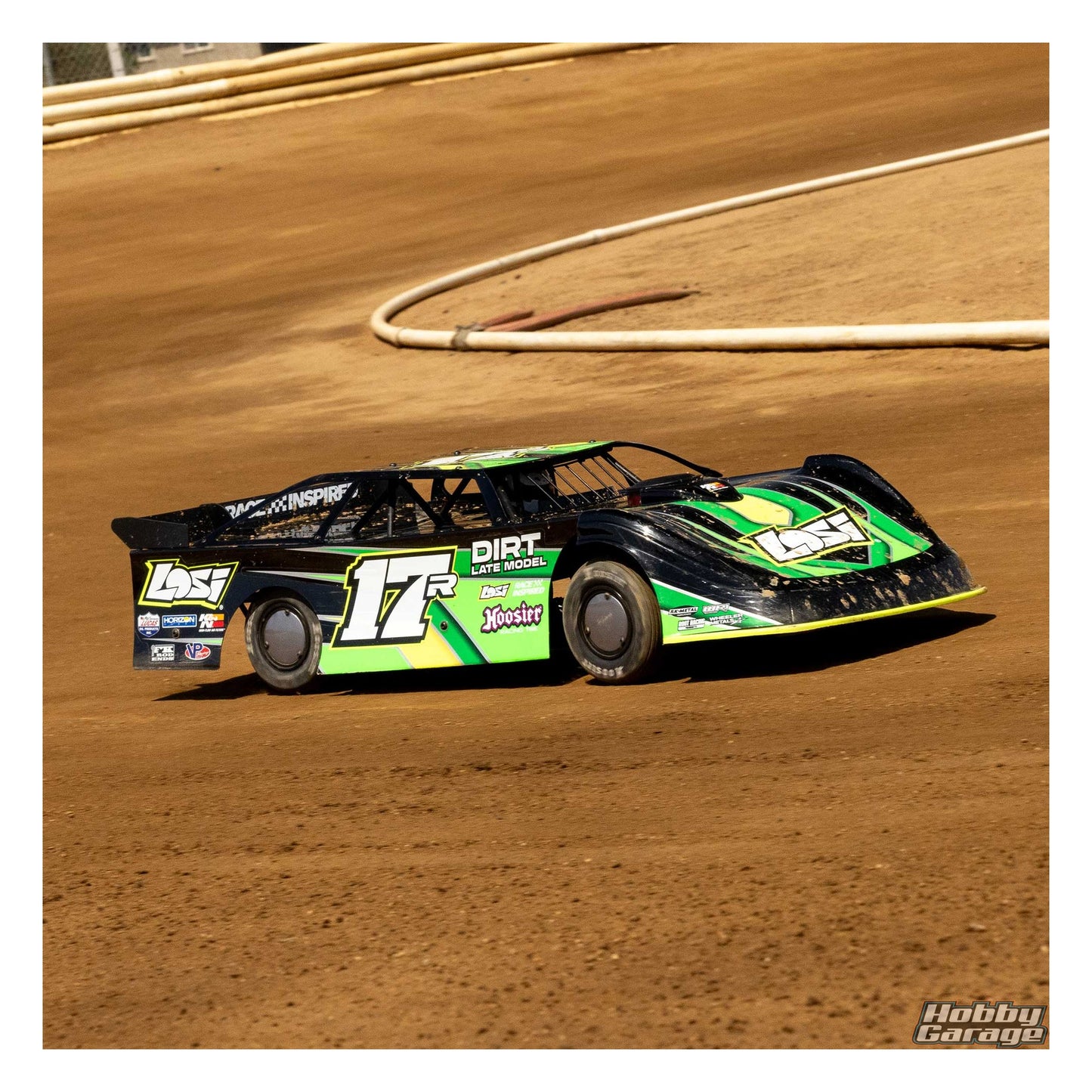 Losi 22S Dirt Late Model, 1/10 2WD RTR Dirt Oval, Green LOS-2167T2
