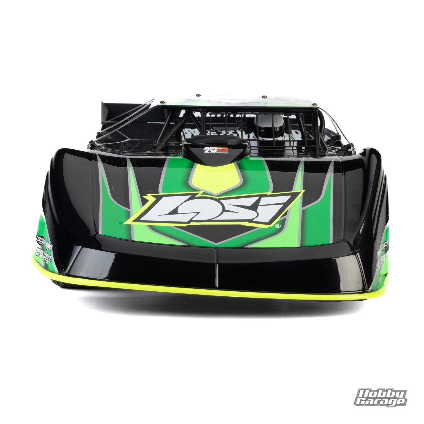 Losi 22S Dirt Late Model, 1/10 2WD RTR Dirt Oval, Green LOS-2167T2