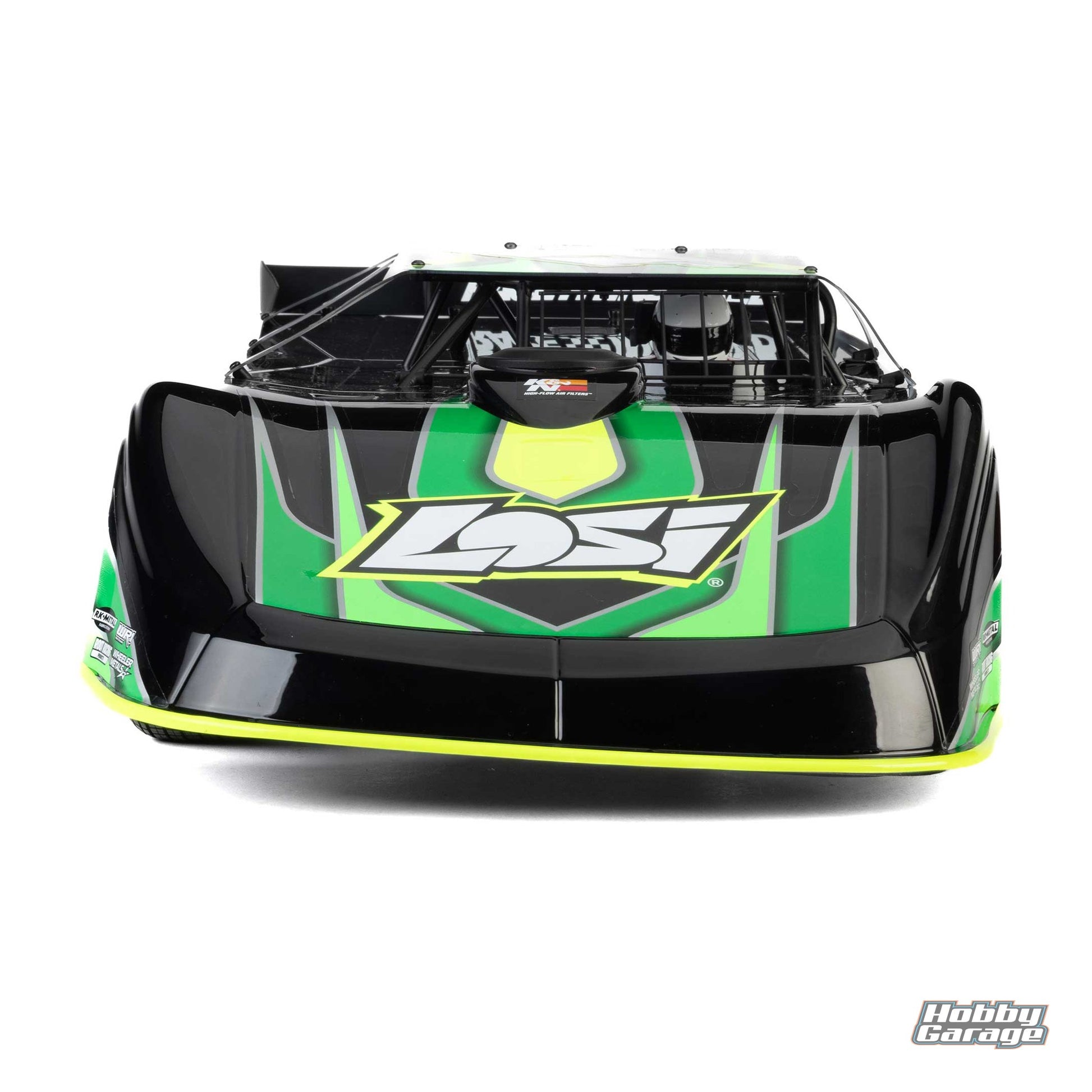 Losi 22S Dirt Late Model, 1/10 2WD RTR Dirt Oval, Green LOS-2167T2