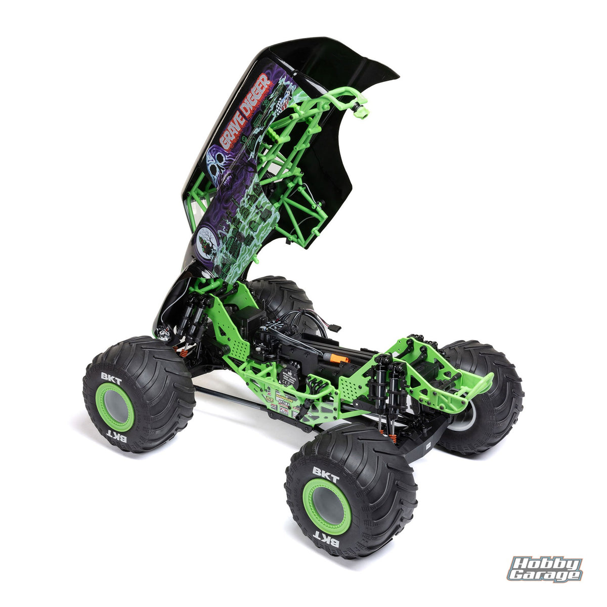 Losi LMT 2.0: 4wd Solid Axle Monster Truck RTR - Grave Digger LOS04028T1