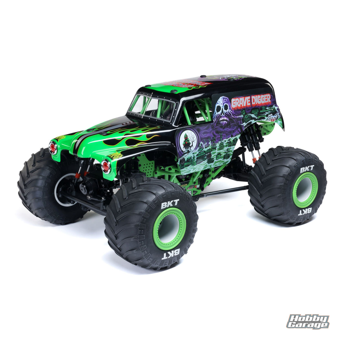 Losi LMT 2.0: 4wd Solid Axle Monster Truck RTR - Grave Digger LOS04028T1