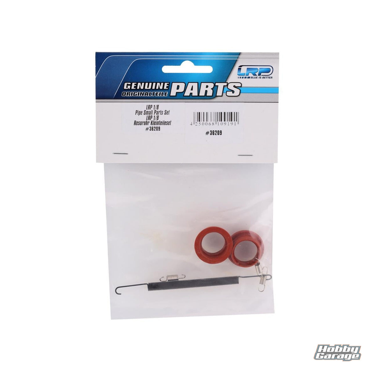 LRP 1/8 Exhaust Gasket & Spring Set LRP36209