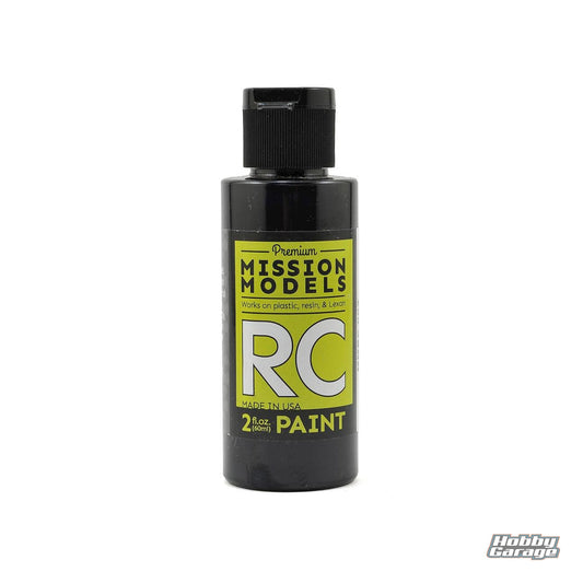 Mission Models Black Acrylic Lexan Body Paint (2oz) MIOMMRC-002