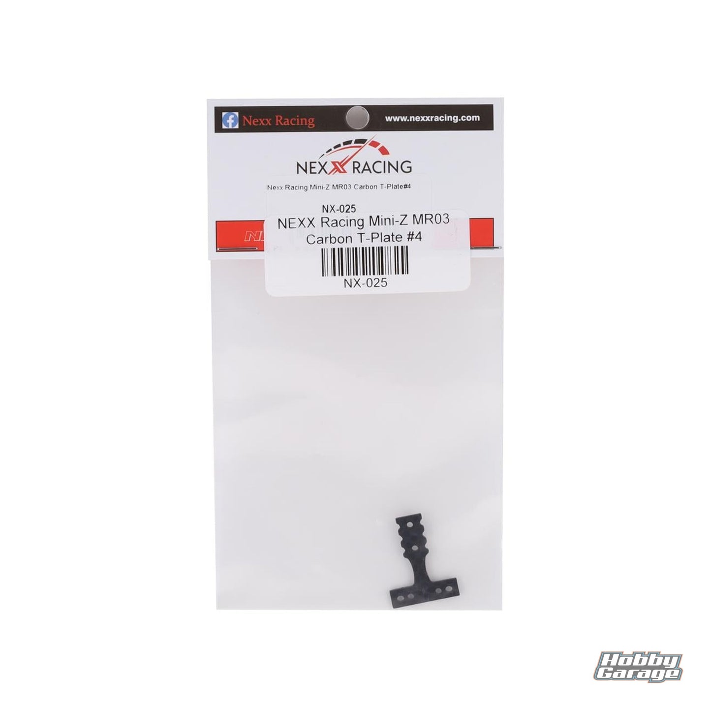 NEXX Racing MR03 Carbon Fiber T-Plate #4 NX-025