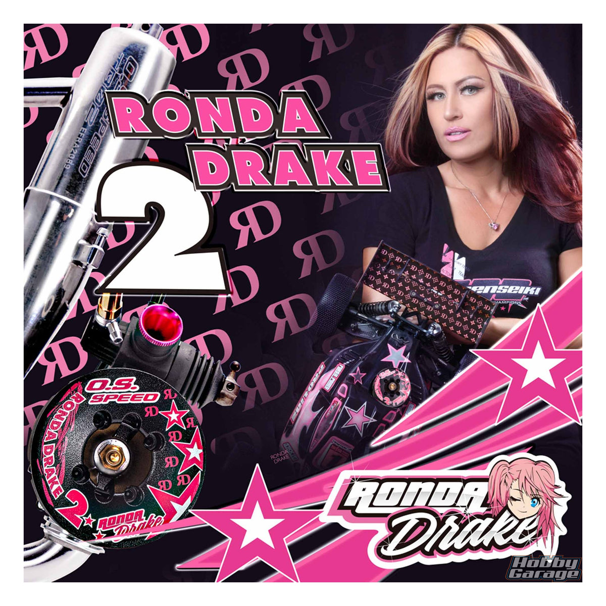 O.S. Engines 1CJ02 O.S. Speed B21 Ronda Drake Edition 2 Engine OSMG2135