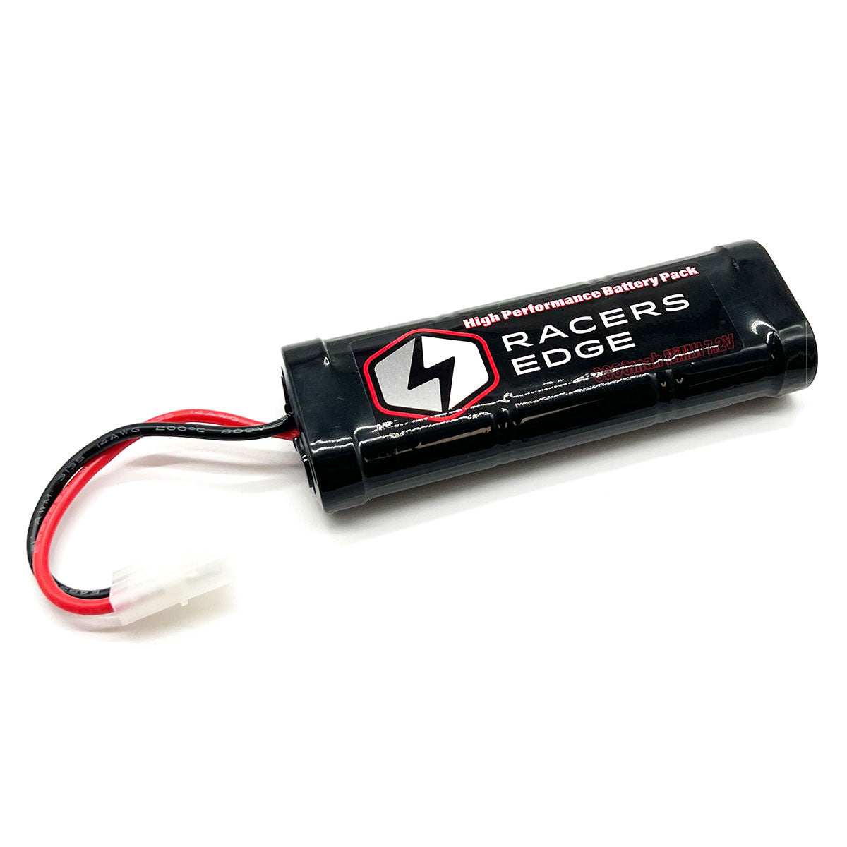 Racers Edge 3000mah 7.2v 6-cell Nimh Flat Battery Pack w/ Tamiya Plug RCESP30006TA
