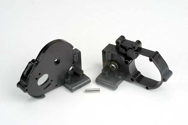 Traxxas Magnum 272 Black Gearbox Halves (L&R) TRA3691