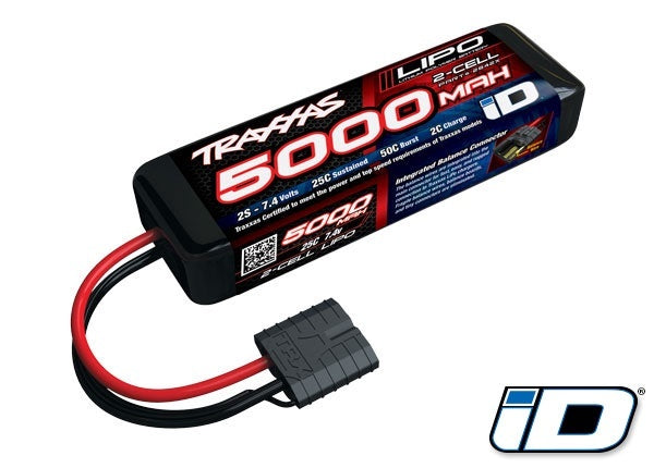 Traxxas 5000mAh 7.4 Volt 2-cell Lipo Battery TRA2842X