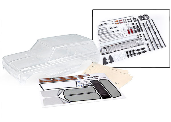 Traxxas TRX-4 1972 Chevrolet Blazer Clear Body TRA9111