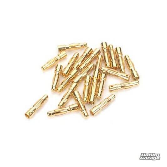 Gold Bullet Connector, Male, 4mm (30) EFLAEC513