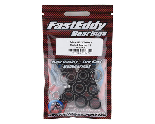 Fast Eddy Bearings Fasteddy Tekno RC Sct410.3 Sealed Bearing Kit TFE5904