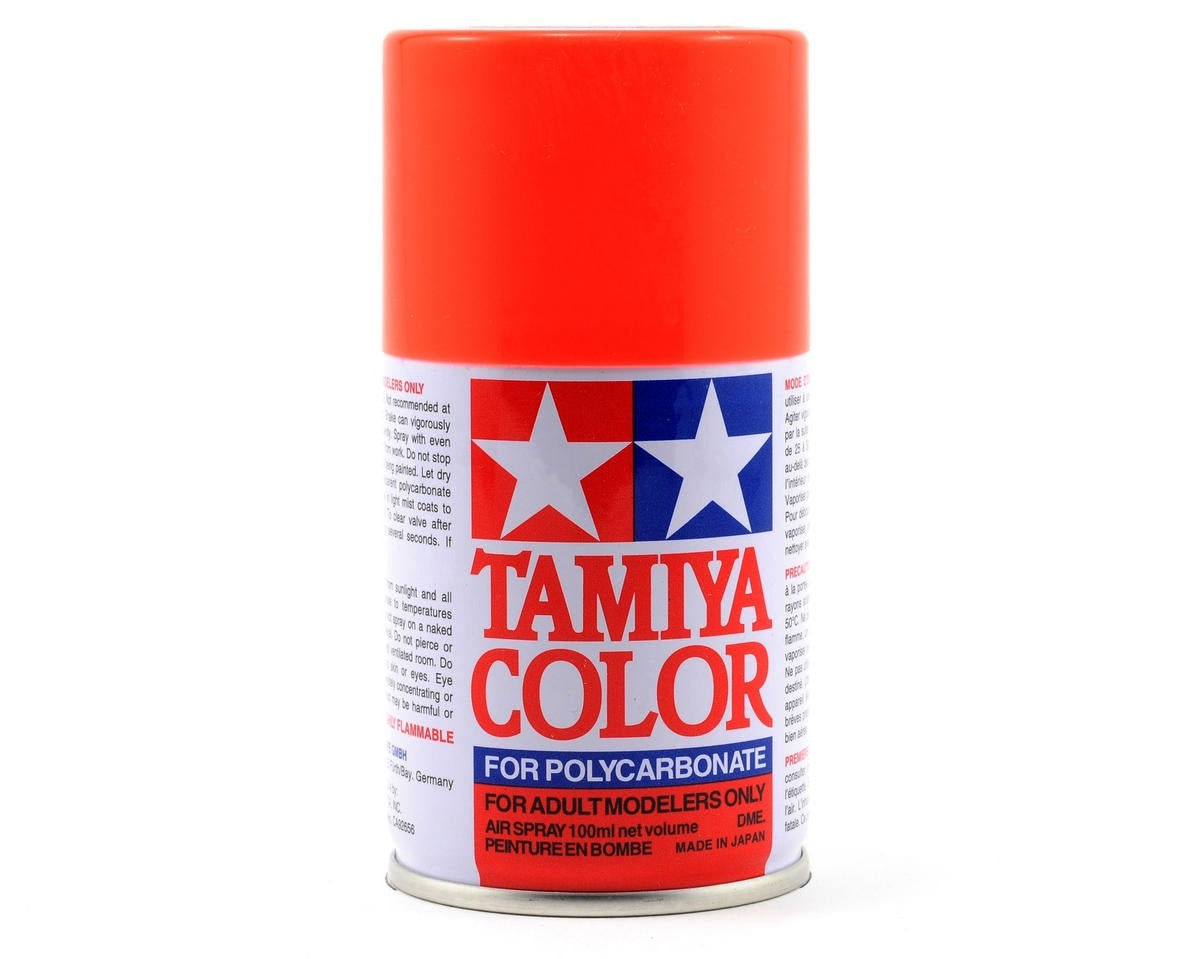 Tamiya Paint for Polycarbonate, PS-20 Fluorescent Red TAM86020